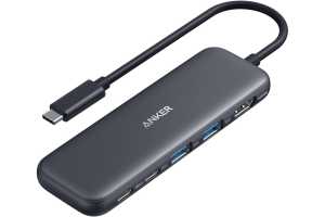 Turn one laptop port into five for under $19 with this Anker hub