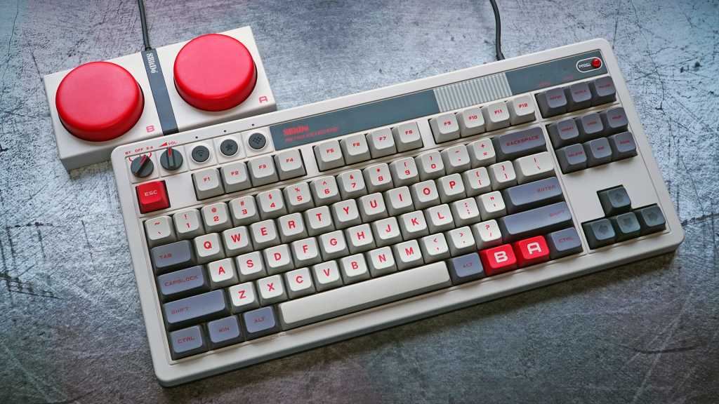 8BitDo Keyboard big buttons  hero image
