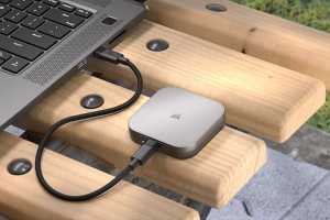 Corsair debuts MagSafe SSDs and a compact touchscreen for your desktop