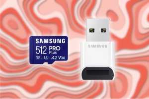 Samsung's 512GB microSD card with USB adapter hits all-time low price