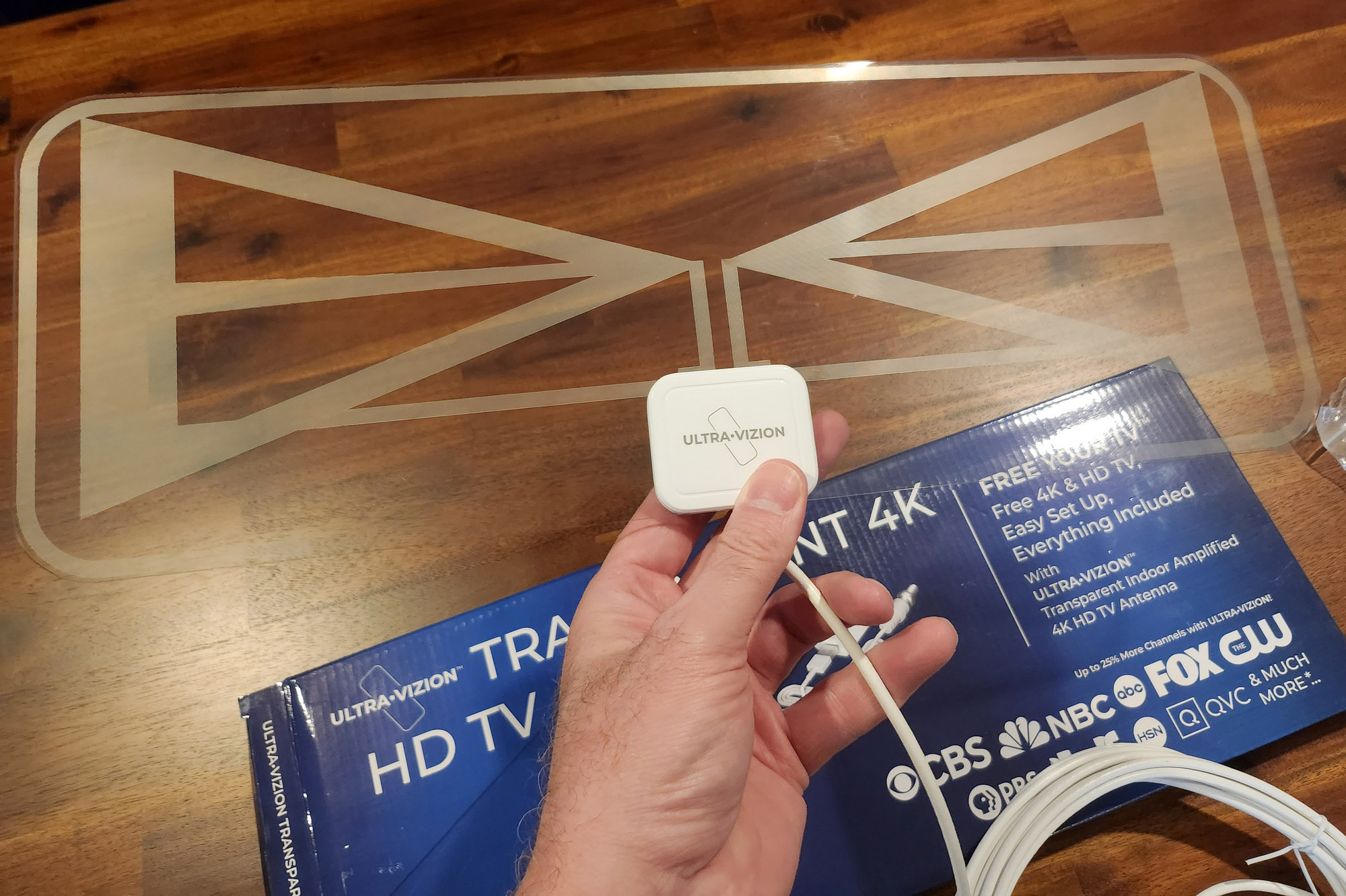 Ultra-Vizion Transparent - Least visually intrusive indoor antenna