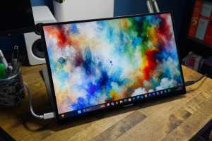 Viewsonic TD1656-2K review: A portable touch monitor that's best for a bullpen 