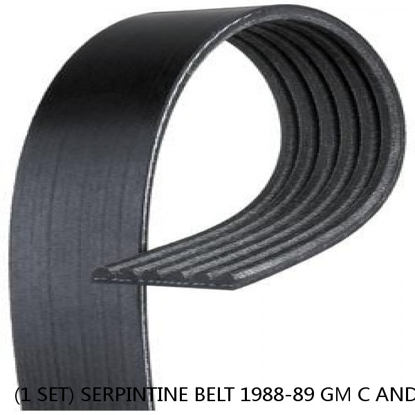 (1 SET) SERPINTINE BELT 1988-89 GM C AND K SERIES TRUCK 5.7L P/N K061025