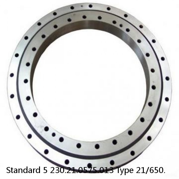 230.21.0575.013 Type 21/650. Standard 5 Slewing Ring Bearings