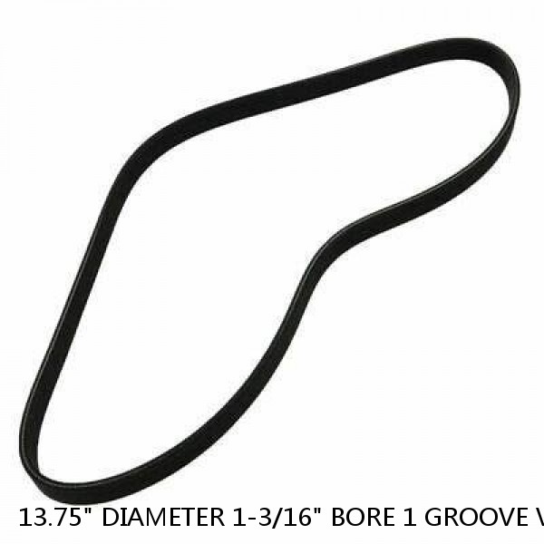 13.75" DIAMETER 1-3/16" BORE 1 GROOVE V-BELT PULLEY 1-BK140-G